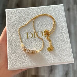 Dior necklace - dice
